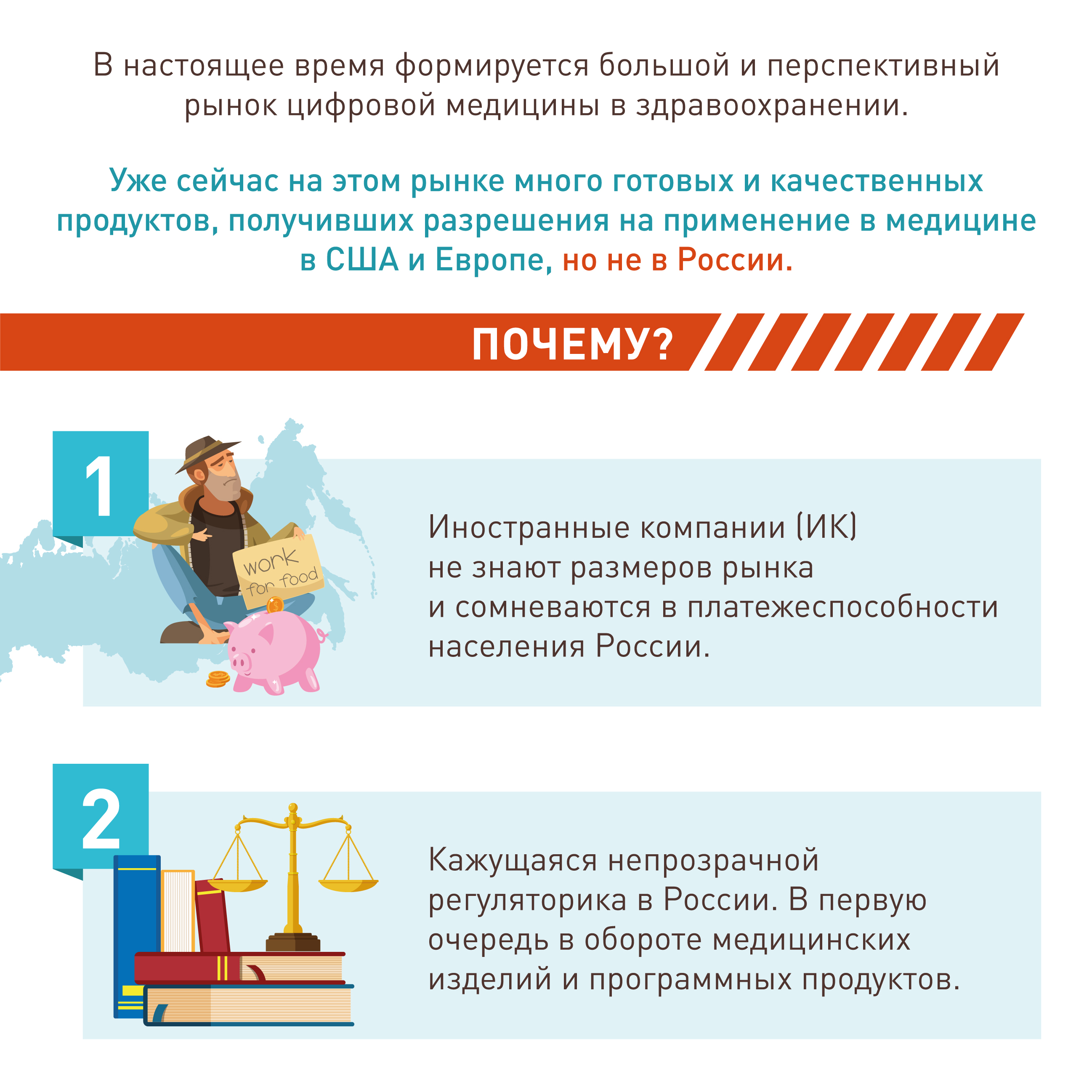 Почему иностранные компании не идут на российский рынок цифровой медицины