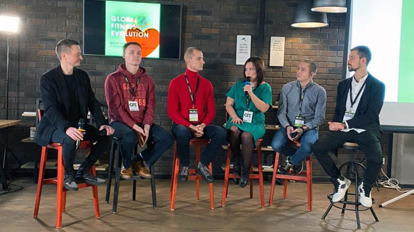 Команда EverCare на Global Fitness Forum
